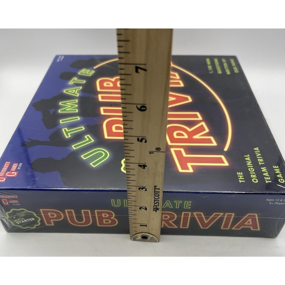 Ultimate Pub Trivia Board Game 1100 Questions Team Party Game 4+ Players - Picture 6 of 6